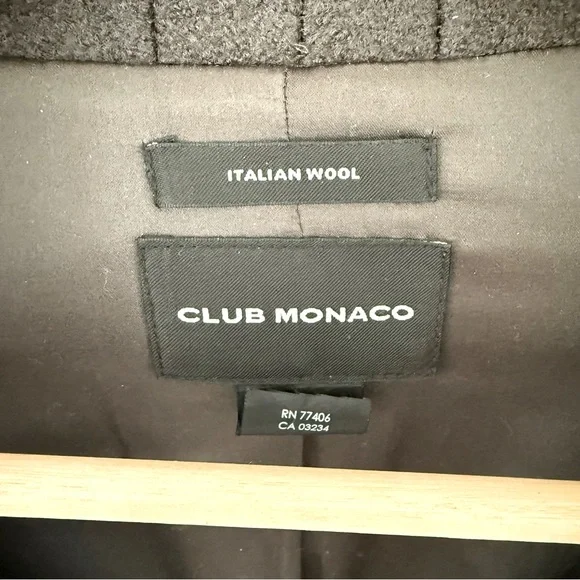 Mid-length wool coat - Picture 6 of 8